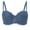 Blue, variant on Push Up Bras for Women Lace No Underwire Bralette Breathable Underwear Unlined Everyday Bras Lingerie