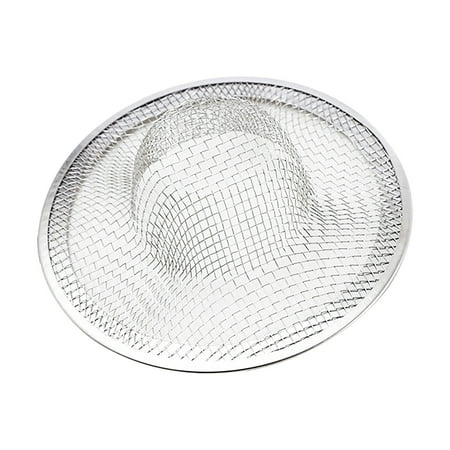 

3PACK Stainless Steel Slop Basket Filter Trap Mesh Metal Sink Drain Strainer Heavy Duty Drain Stoppers