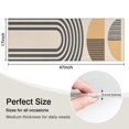 thumbnail image 5 of Brown Boho Geometric Pattern Kitchen Rug Mat,Kitchen Runner Rugs Non Skid Washable,Decorative Kitchen Floor Mats for Kitchen,Sink,Laundry,17"X47", 5 of 5