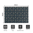 thumbnail image 5 of Dark Blue Christmas Tree Pattern Door Rugs,Washable Non Slip Door Mats Indoor,Decorative Door Mats,Entry Mat Indoor for Entrance,Bedroom,Kitchen,Bathroom,16"x24", 5 of 6