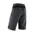 thumbnail image 3 of Loose Baggy Shorts Cycle Biking Pants Breathable Sports Loose Fit Shorts Outdoor Casual Cycle Running Clothes With Zippered Pockets, 3 of 7