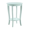 thumbnail image 1 of Convenience Concepts American Heritage Table d'Appoint Ronde en Bois Vert Écume de Mer, 1 of 6