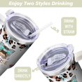 thumbnail image 2 of Gobelet d'Infirmière de 40 Oz avec Poignée et Paille - Tasse de Voyage à Double Paroi en Acier Inoxydable, Tasse Isolée Étanche pour Café - Cadeau Réutilisable pour Infirmières, 2 of 6