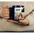 thumbnail image 2 of Printtoo PersonalizedPhotoCollage CoffeeMugJoy Love Family Custom Picture Ceramic CupDishwasher & Microwave Safe- 11 Oz -Blue, 2 of 6