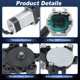 thumbnail image 5 of 827307S000/827307Y000 Motor de ventana eléctrica trasera derecha para Nissan Titan 2004-2011 Pickup, para Nissan Maxima 2004-2008 Sedán, para Nissan Armada 05-11 Sport para utilidad lado del pasajero, 5 of 7