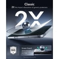 thumbnail image 2 of ESR Screen Protector Compatible with iPhone 17 Pro Max, 9H Hardness & Military Grade Shatterproof, Full Coverage Tempered Glass Film with Easy Installation Tool, HD Clear, Scratch Resistant, 3 Pack, 2 of 7