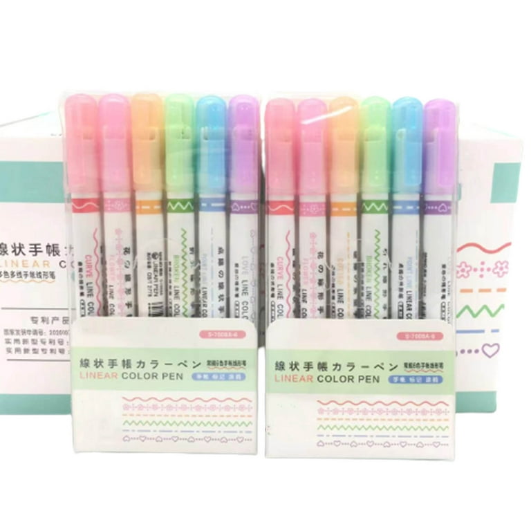 Micron Permanent Marking Pens - Thin Tip Multi Colors - Stitched