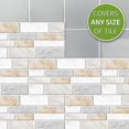 thumbnail image 3 of 3D Marble Pattern Self Adhesive Wall Stickers Tile Decals Wallpaper Home Decor, 3 of 4