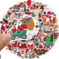 thumbnail image 2 of Paquete de pegatinas de 50 pegatinas temáticas de Feliz Navidad para portátiles, pegatinas divertidas para ordenadores portátiles, ordenadores, matraces hidráulicos, monopatín, 2 of 5