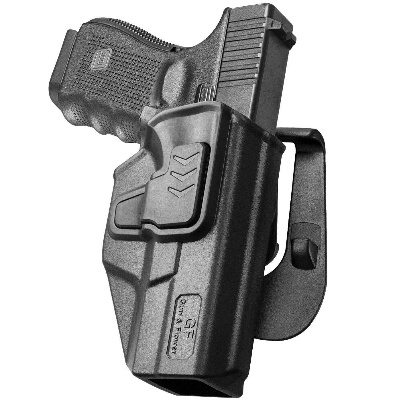 Level II OWB Holster For Glock 19 19X 32 45(Gen 3 4 5) Glock 23(Gen 3 4 ...