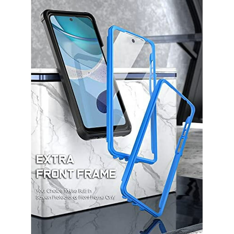 Poetic Guardian Case for Motorola Moto G Stylus 2022 4G, Clear Case with Built-in Screen