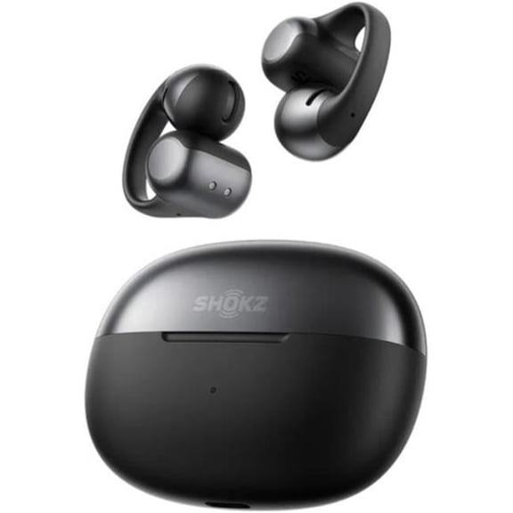 Shokz OpenDots ONE Open-Ear True Wireless Earbuds Black