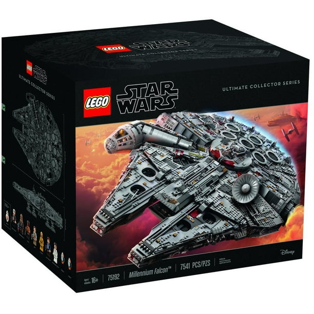 Lego Star Wars Millennium Falcon 75192 Over 7,500 pieces - Walmart.com ...