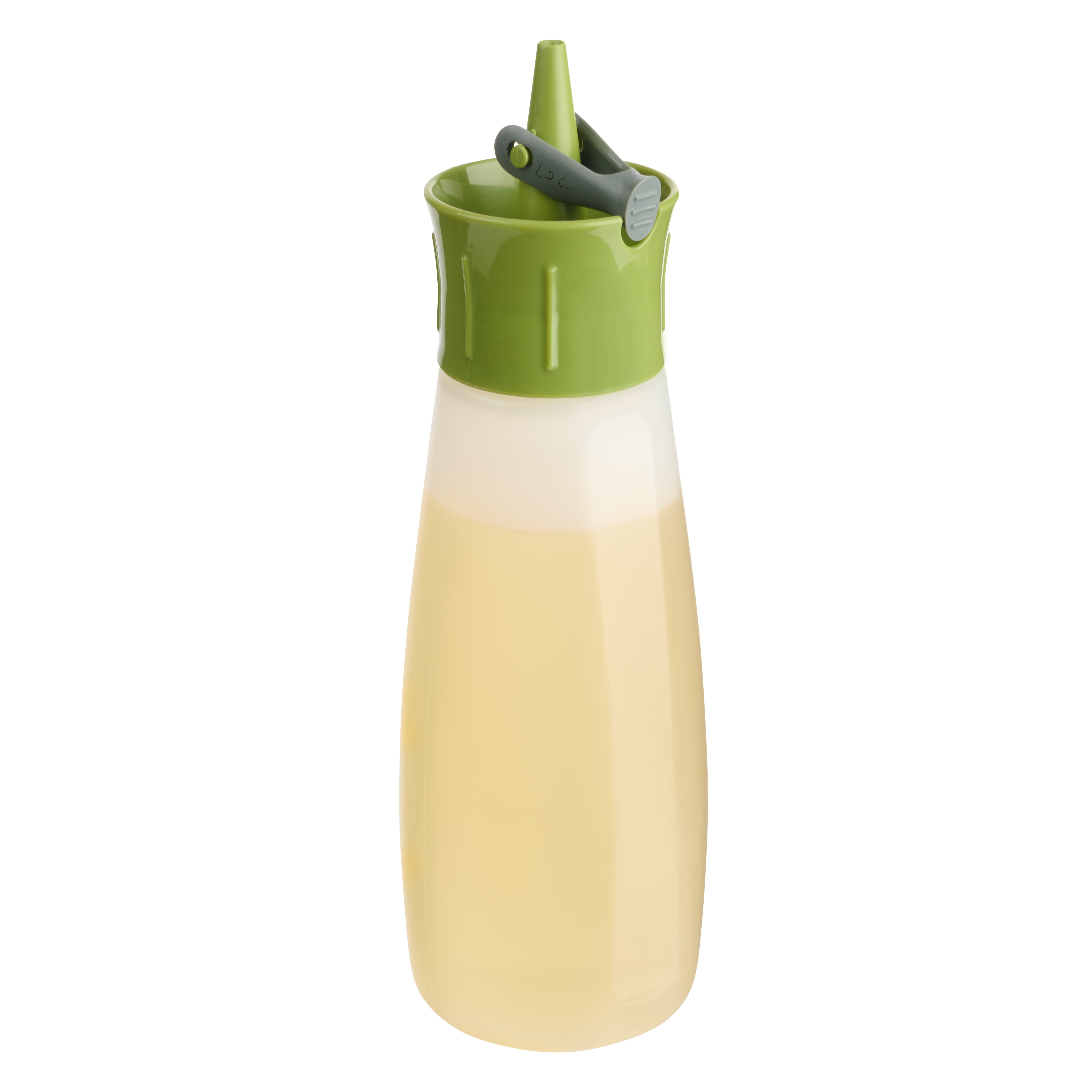 Trudeau Squeeze Oil Bottle 12OZ, 340ML, Soft Squeezing plastic Bottle Easy to Clean, Dishwasher safe