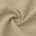 thumbnail image 7 of Bloomae Shorts for Women with Pockets Summer Casual Elastic High Waisted Wide Leg Cute Dressy Beach Shorts Trendy Holiday Vacation Beach Clothes Beige S, 7 of 7