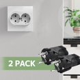 thumbnail image 5 of EcoNesxp Type German European Travel Adapter F 2 Outlets International Power Plug Pack Iceland Spain, 5 of 5