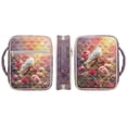 thumbnail image 2 of Yuyamidu Pink Rose Bible Case for Women Bird Large Bible Cover Tote Bags Organizer for Women Bibles Bags Purse with Handle Christian Gifts for Books Lovers, 2 of 8