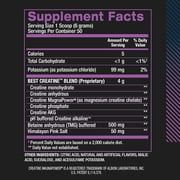 BPI Sports Best Creatine - Creatine Monohydrate, Himalayan Salt - Strength, Pump, Endurance, Muscle Growth, Muscle Definition - No Bloat - Snow Cone - 50 servings - 10.58 Ounce