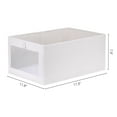 Unique Bargains Storage Cube Collapsible Storage Basket for Organizing
