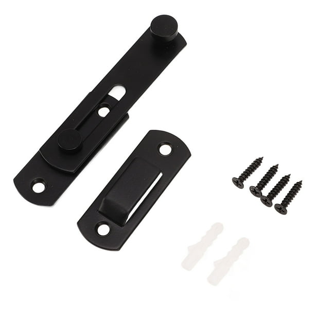 Sliding Door Lock Buckle,Barn Door Lock Carbon Bar Sliding Door Lock