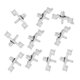 thumbnail image 1 of 10x Door Sill Rail Scuff Plate Body Clips Replacement Parts 95555954700 Auto Accessories High Performance Easy Installation, 1 of 5