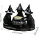 thumbnail image 3 of Witch Resin Candle Halloween Decor For Home Tall Spooky Tealight For Halloween Celebration Decor, 3 of 9