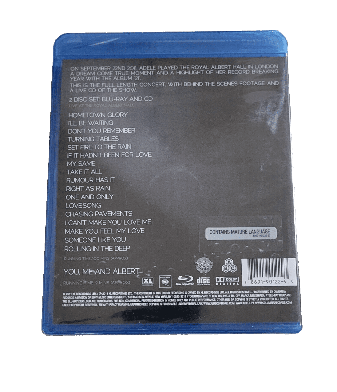その他 Adele: Live At The   Hall g6bh9ry Adele – Live At The Royal Albert Hall – CD (Album) + DVD