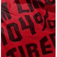 thumbnail image 4 of Im Like 104% Tired Lazy Day Long Sleeve TShirt Men Women Brisco Brands S, 4 of 7