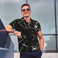 thumbnail image 4 of Fotbe Spiders On The Web Camiseta Polo de Golf para Hombre con Estampado – Camisa Deportiva Transpirable con Cuello Abotonado-X-Large, 4 of 6
