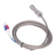 thumbnail image 2 of Termopar tipo K Termopares de resorte de ajuste a presión de acero inoxidable para sensor de temperatura M12 3 metros, 2 of 9