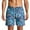 Blue, variant on Meichang Men's Swim Trunks Summer Quick Dry Elastic Waist Beach Shorts Lightweight Drawstring Board Shorts Tropical Print Bathing Suit Hawaiian Swimwear