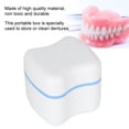 thumbnail image 4 of Denture Box, False Teeth Container, Denture False  Appliance Storage Box Case For Travel Denture Bath, 4 of 8