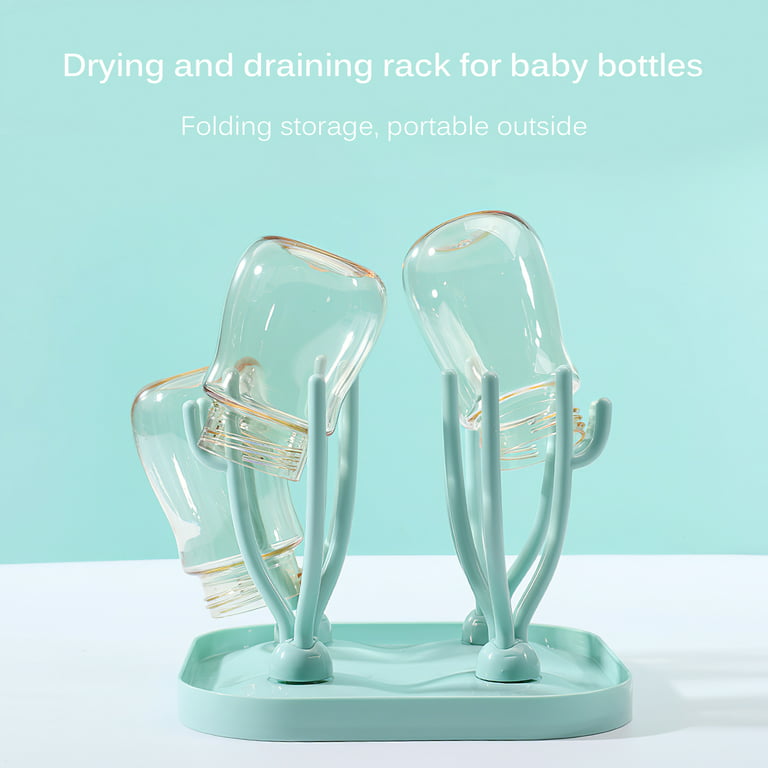 Multifunctional Portable Baby Bottle Drying Rack With Detachable