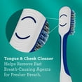 thumbnail image 3 of GuruNanda Gentle Giant Toothbrush with Dual Action Flossing Spiral Bristles - Ergo Dexa Grip - Helps in Teeth Whitening, BPA Free, (4 Count), 3 of 9