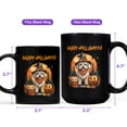 thumbnail image 4 of Happy Halloween Bichon Frise Witches Hat Pumpkin Carving Mug Bichons Dog Lovers Gifts Idea Coffee Tea Cup - 02019, 4 of 4