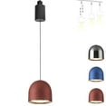 thumbnail image 1 of FSLiving Lumière de Piste en Forme de H avec LED COB 7W Rétractable, Suspension Moderne Réglable 3000K Blanc Chaud pour Plafond, Personnalisable - 1 Lumière (Marron), 1 of 9