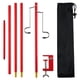 thumbnail image 2 of Juego De 4 Bolas Navideas Tejidas Para Decoracin, Fibra De Yute De 6 Pulgadas, Forma Esfrica, Decoracin Para Rbol Navideo, Exhibicin De Patio Al Aire Libre Para Eventos, Paquete De, Ukhbmc, 2 of 6
