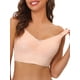thumbnail image 4 of SOSTEN CHIC para Mujeres, Sujetador de Cobertura Completa, Tirantes Anchos, Con Corte Largolinea, Bralette Sin Aros, Talla C 42, Color Rosa, 4 of 5