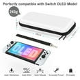 thumbnail image 3 of SUWHWEA Witch Model Carrying Case 9 In 1, Accessories Kit For Switch 2021 With Attachable Protective Case, 3 of 6