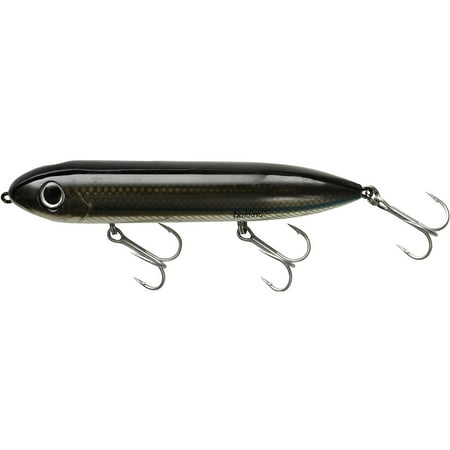 UPC: 0025436018078 | Heddon Super Spook Topwater Silver Mullet 5 7/8 oz.