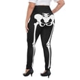 thumbnail image 6 of HDE Womens Plus Size Graphic Leggings Halloween Costume Tights Skeleton Bones 4X, 6 of 6