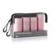 thumbnail image 1 of Botellas de viaje cosméticos Portátil Vacío Cream Dispensador A prueba de fugas Contenedores con bolsas de lavado Artículos de aseo Ducha para Hotel Pink Inevent HA028349-02, 1 of 7