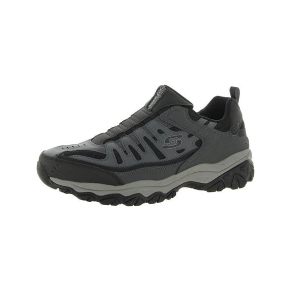 Skechers Afterburn Wonted Memory Fit Mens Slip on Shoes, Sporty Trainer Sneakers