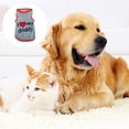 thumbnail image 3 of Summer cute dog clothes pet lovers casual clothes pet cool vest, 3 of 5