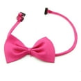 thumbnail image 1 of Miangastore Collier Réglable Nœud Papillon pour Chien Chiot Chat (Rosé), 1 of 2