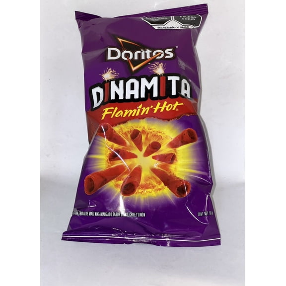 Doritos Dinamita Flamin Hot Chile Limon 1.76Oz. - 12 New Flavor
