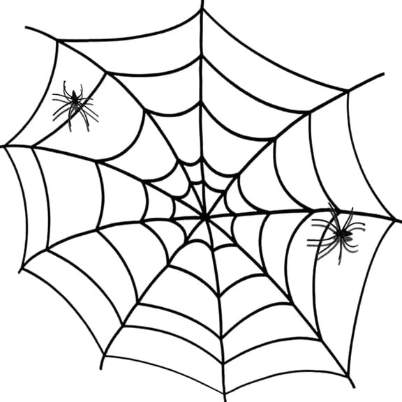 LAMPHOME 5FT Giant Halloween Spider Web Decor, Large Black Cobweb with 2 Pack Fake Spiders for Halloween Party Indoor Outdoor Decoration