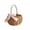 Pink 2PCS, variant on Grandest Birch Flower Basket Woven Hand-Held Wicker Decorative Picnic Storage Basket for Home Flower Basket:Wicker