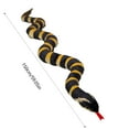 thumbnail image 3 of Gallickan Realistic Animal Stuffed Snake, 59 Inch Stuffed Animal Plush Snake, Lifelike Snake Plush Toy Stuffed Snake Animal Plush Toy Large Snake Gifts for Kids, Gold, 3 of 6