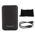 thumbnail image 1 of Carcasa para disco duro externo de 2,5 pulgadas, adaptador SATA a USB 3.0, color negro, con UASP, 1 of 12
